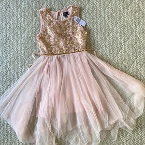 Beautiful Blush/Rose Gold Party Dress